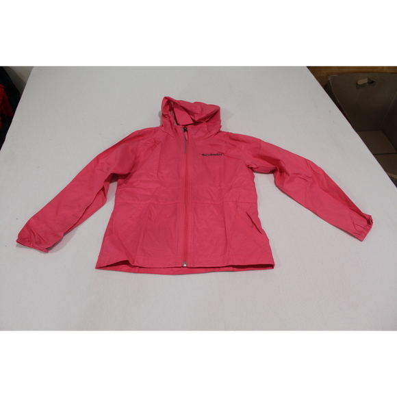 Columbia Sportswear Company Kids Pink Windbreaker Jacket Size Small - Picture 1 of 7